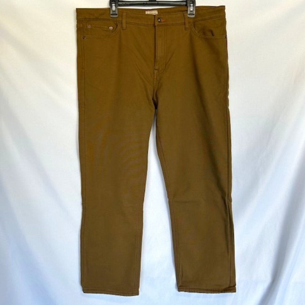 Men's Weatherproof Vintage World Class Performance Wear, Khaki, 40x30, Regular